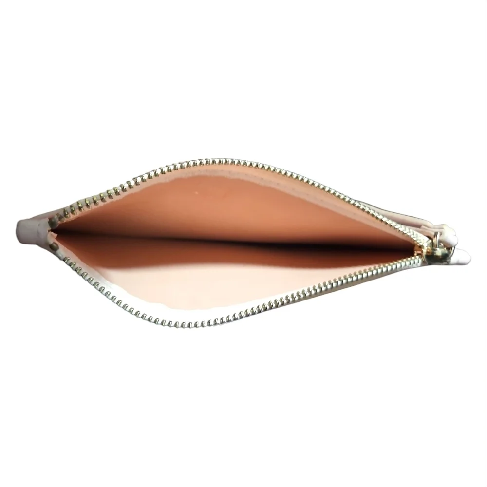 MANSUR GAVRIEL | Soft Pink Leather Zip Pouchette / Wristlet / Clutch - Picture 4 of 4